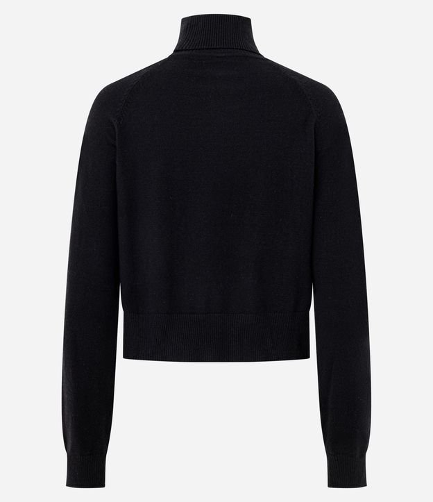 Blusa de Punto con Cuello Alto 9