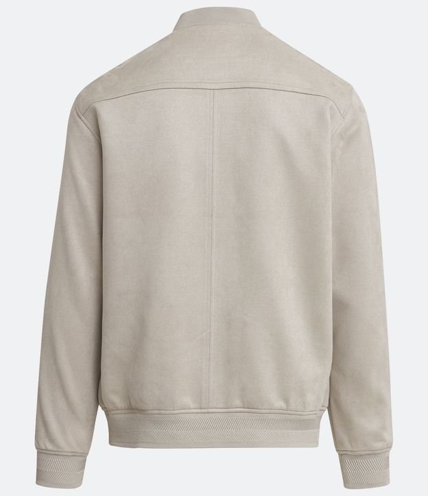 Chaqueta Bomber Lisa con Bolsillo 9