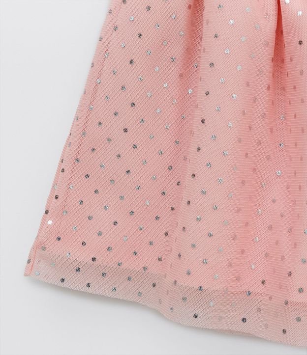 Conjunto Infantil Estampado Corazón con Lentejuelas - 1 a 5 años 7