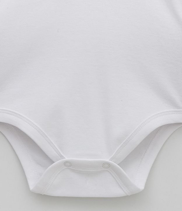 Body Infantil Suedine con Cuello Polo - Talle RN a 24 meses 4