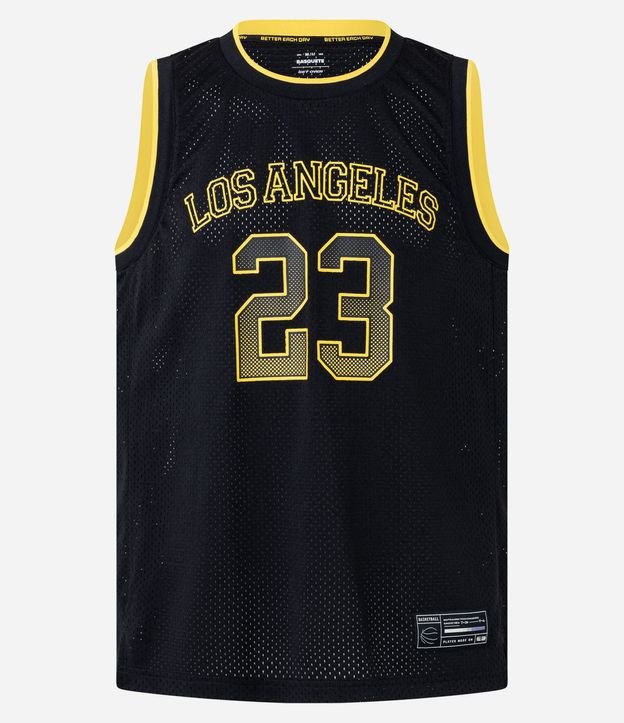 Musculosa Deportiva Baloncesto con Dry Fit y Estampa Los Angeles 23 5