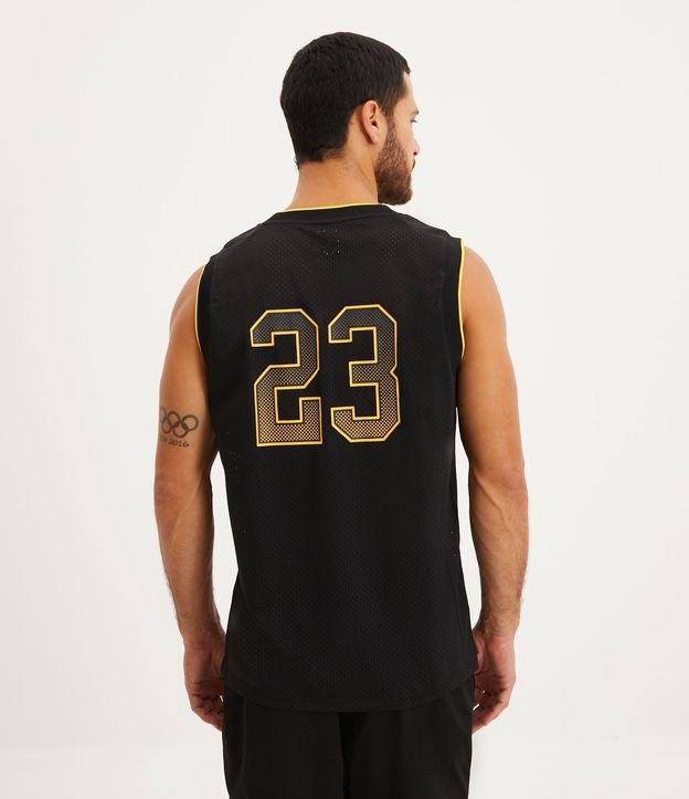 Musculosa Deportiva Baloncesto con Dry Fit y Estampa Los Angeles 23 3
