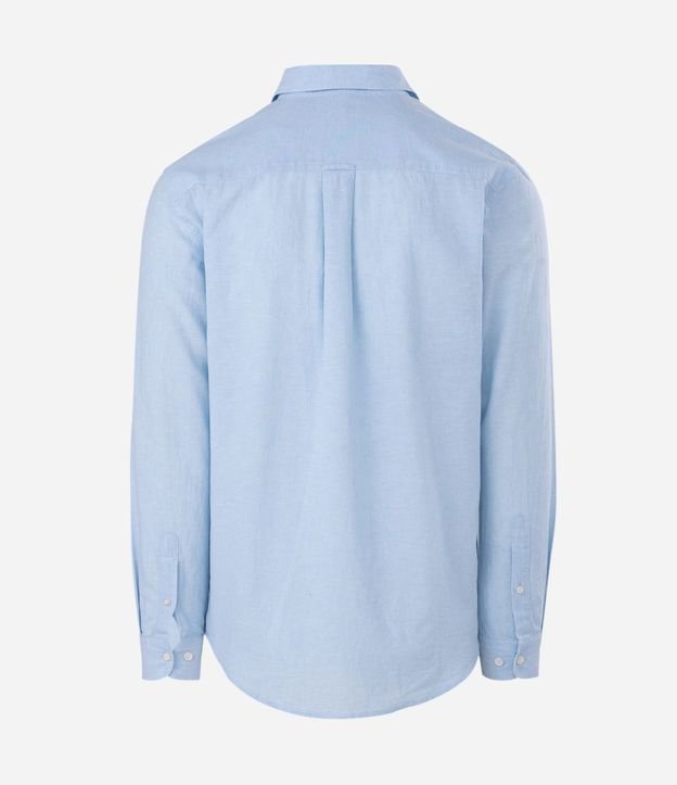 Camisa Comfort Básica en Lino 8