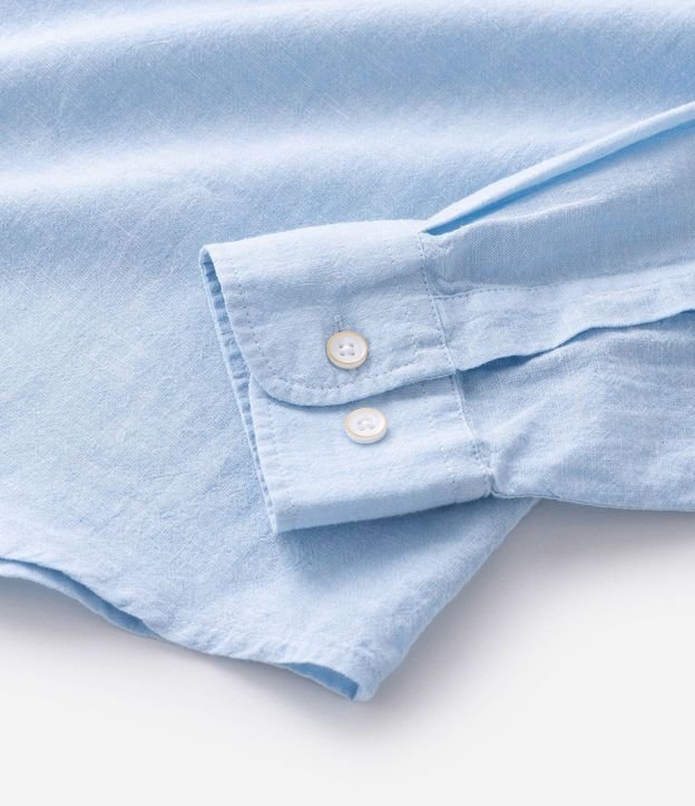 Camisa Comfort Básica en Lino 11