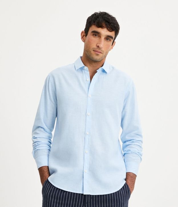 Camisa Comfort Básica en Lino 2