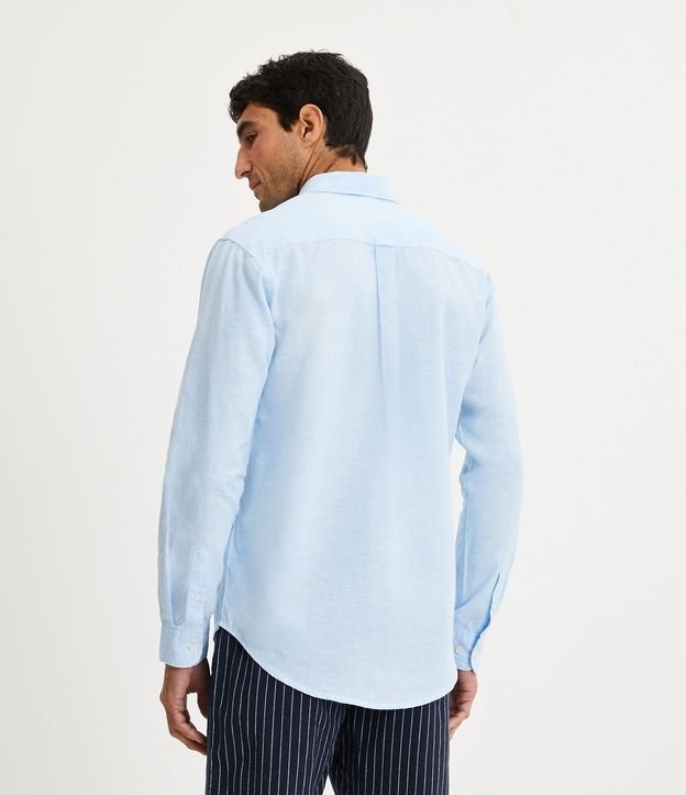 Camisa Comfort Básica en Lino 4