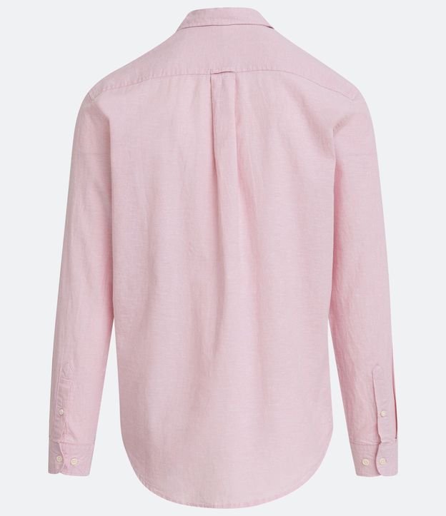 Camisa Comfort Básica en Lino 6