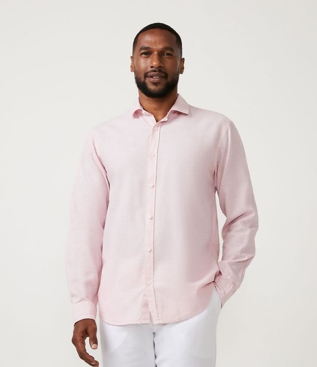 Camisa Comfort Básica en Lino