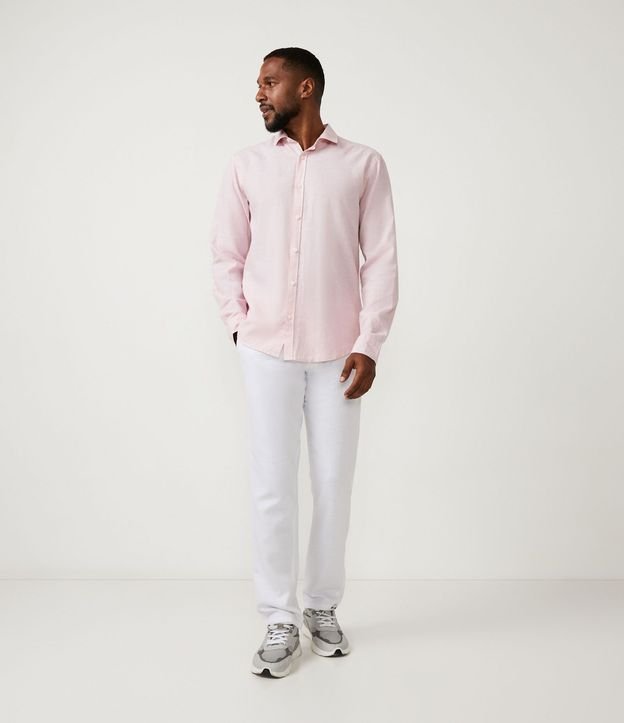 Camisa Comfort Básica en Lino 2