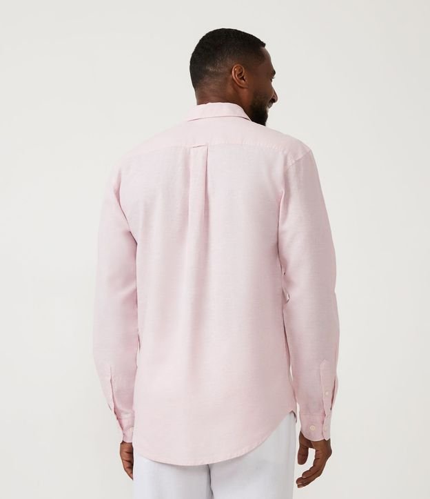 Camisa Comfort Básica en Lino 3