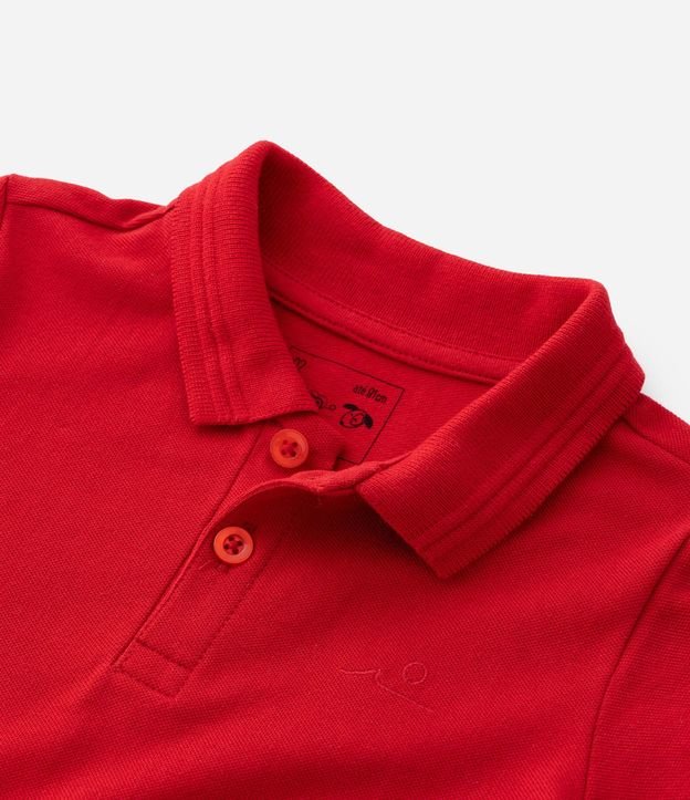 Remera Polo Infantil con Bordado - Talle 1 a 5 años 6