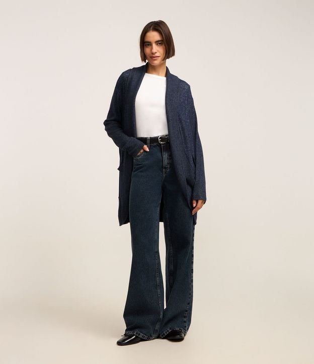 Cardigan Alargado de Punto 2