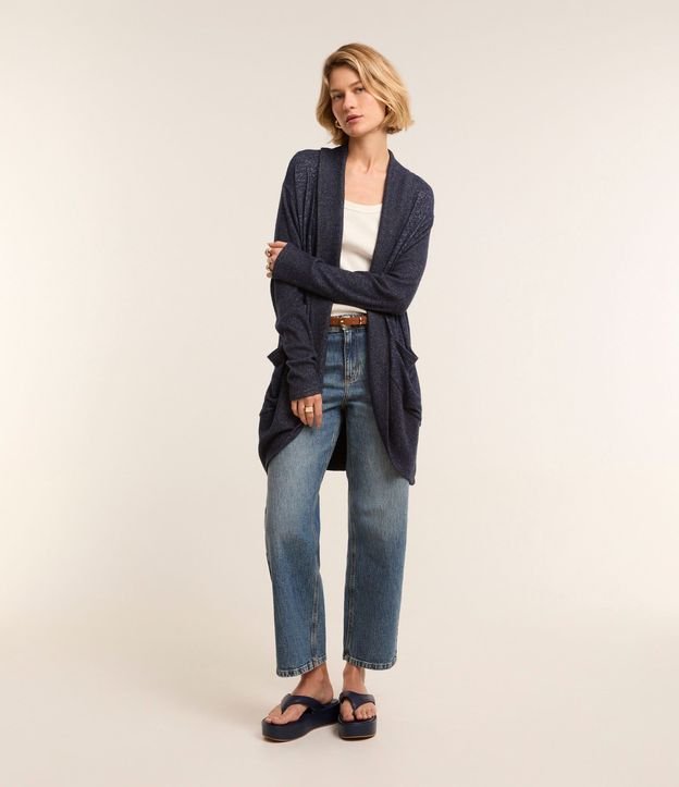 Cardigan Alargado de Punto 3