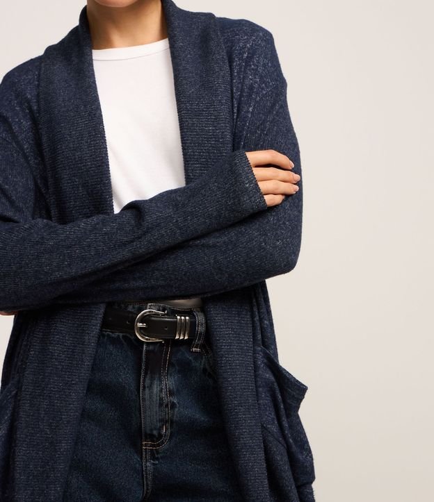 Cardigan Alargado de Punto 4