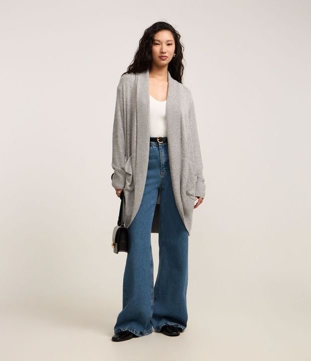 Cardigan Alargado de Punto 2