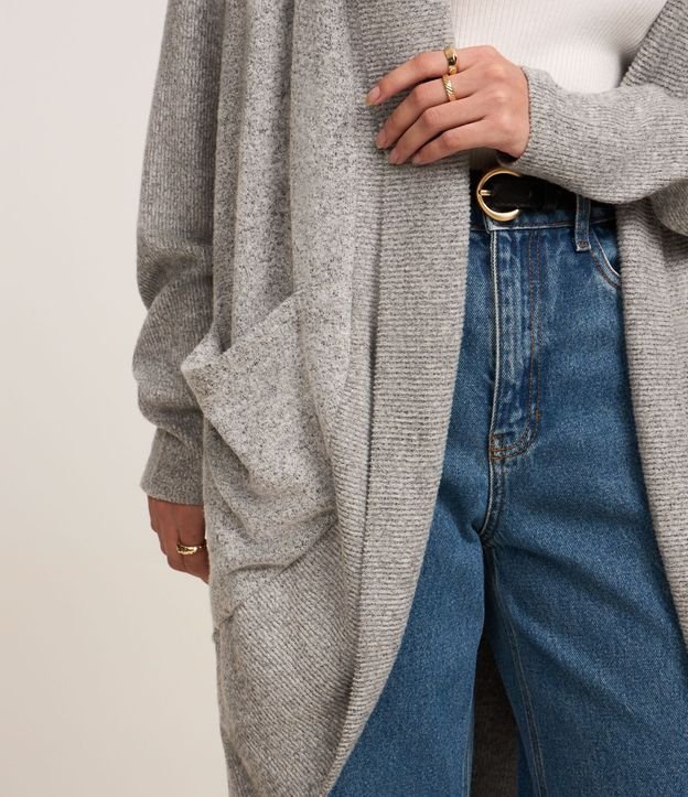 Cardigan Alargado de Punto 3