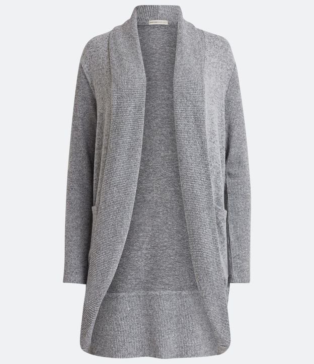 Cardigan Alargado de Punto 6