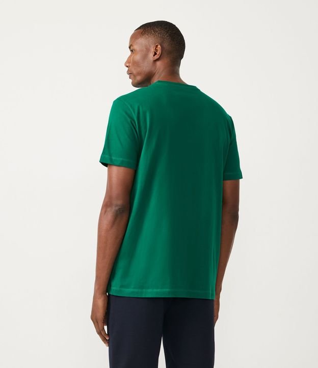 Remera Comfort en Algodón con Estampa de Lettering 6