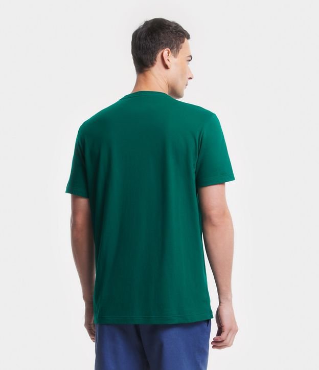 Remera Comfort en Algodón con Estampa de Lettering 10