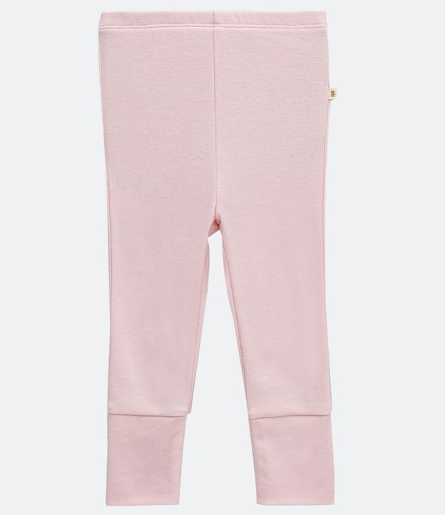 Kit 02 Pantalones Infantil con Puño Largo- Talle RN a 12 meses 3