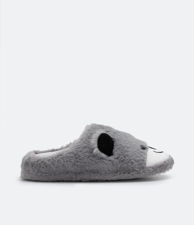 Pantufla Cerrada con Bordado y Orejas de Oso 2