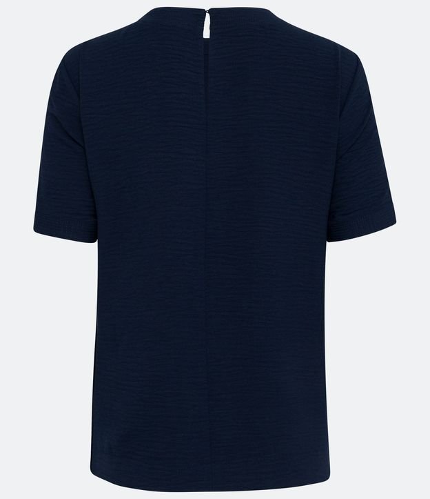 Blusa con Aberturas y Detalles de Pespuntes 9