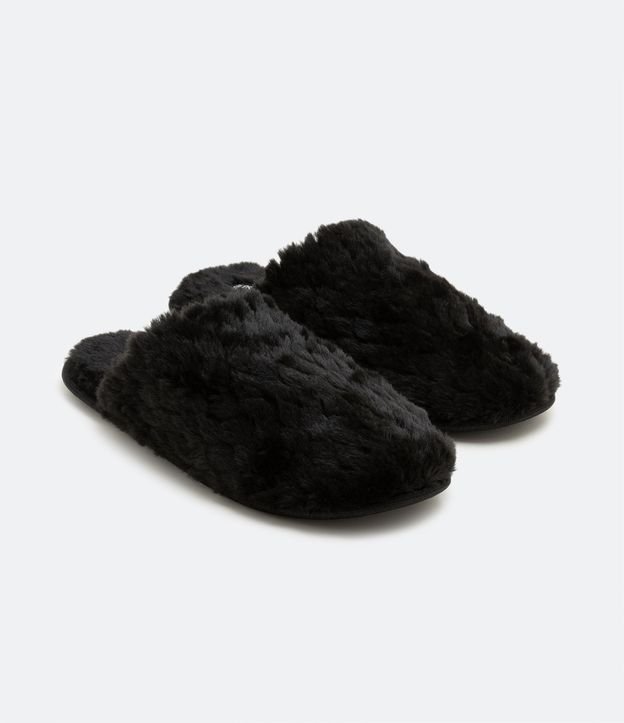 Pantufla Cerrada con Pelinhos en Escamas 1