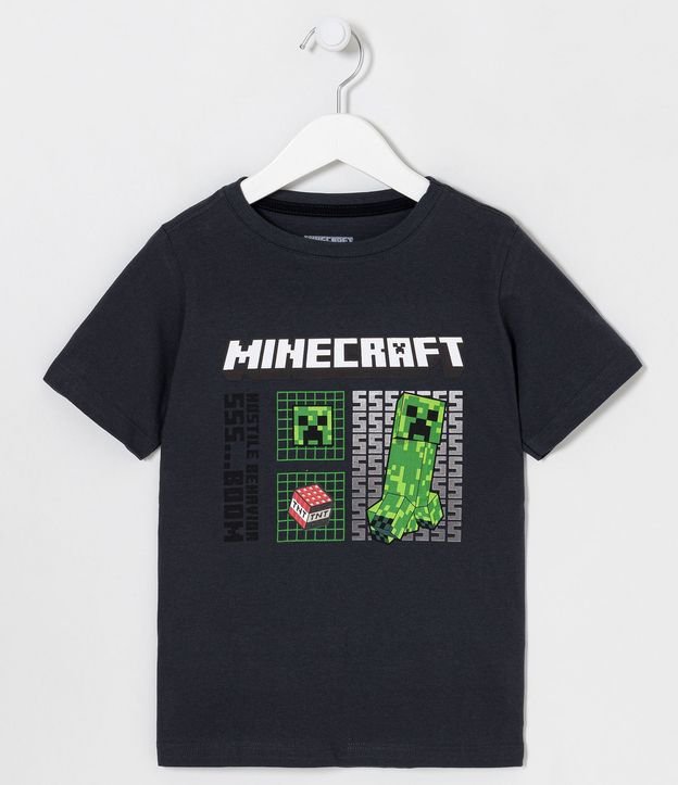 Remera Infantil Estampa Minecraft - Talle 5 a 14 años 1