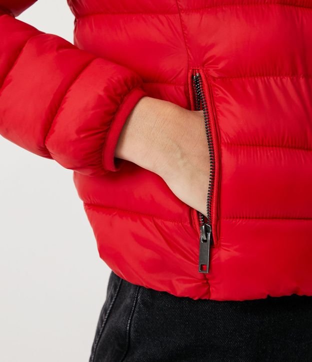 Campera Puffer Leve en Poliamida con Bolsa para Guardarla 6
