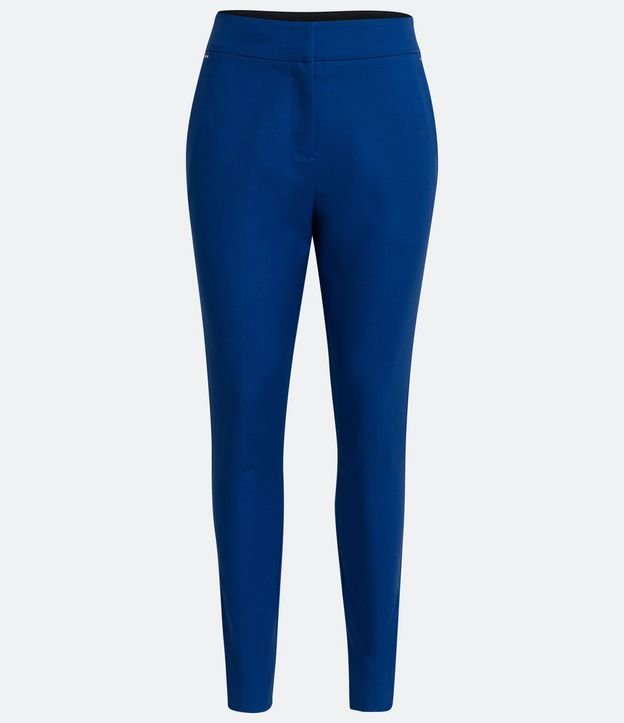 Pantalón Sastrería con Bolsillos Detanteros Sin Estampa 5