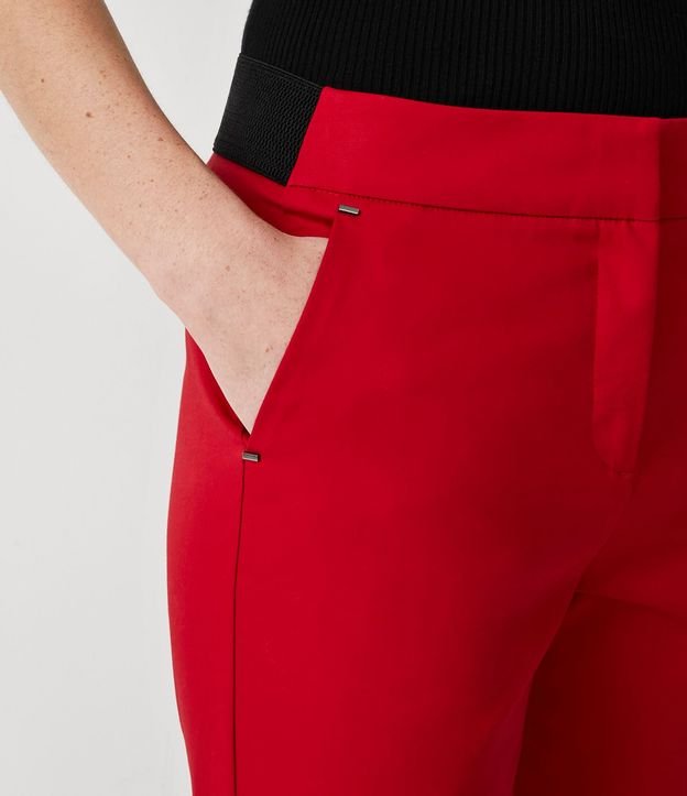 Pantalón Sastrería con Bolsillos Detanteros Sin Estampa 4