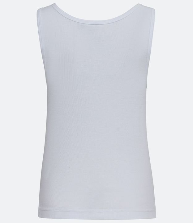 Blusa Musculosa en Algodón con Escote U 6
