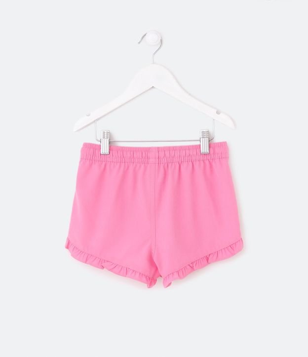Short Infantil con Bolsillos y Volados - Talle 1 a 5 años 2