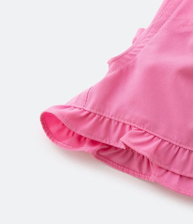Short Infantil con Bolsillos y Volados - Talle 1 a 5 años 3