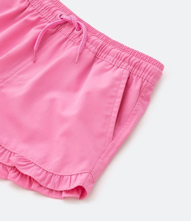 Short Infantil con Bolsillos y Volados - Talle 1 a 5 años 4