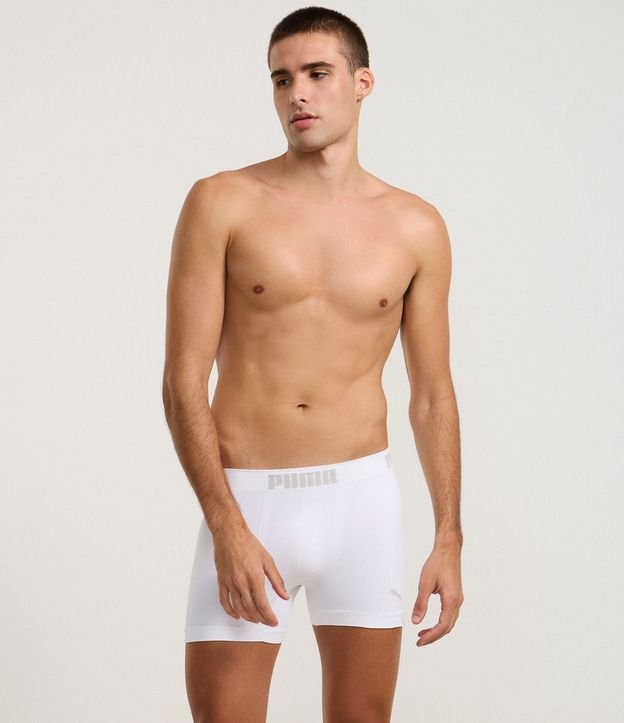 Calzoncillo Boxer en Microfibra con Cintura Elástica Puma