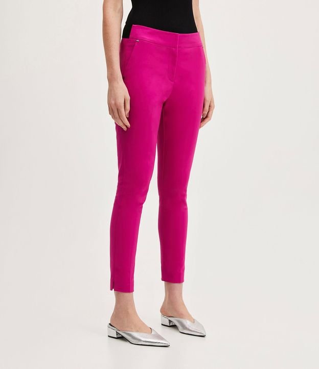 Pantalón Sastrería con Bolsillos Detanteros Sin Estampa 3