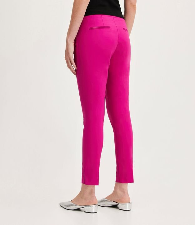 Pantalón Sastrería con Bolsillos Detanteros Sin Estampa 4