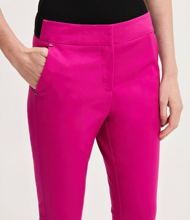 Pantalón Sastrería con Bolsillos Detanteros Sin Estampa 5