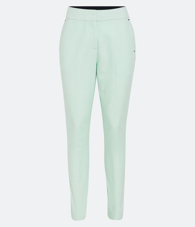 Pantalón Sastrería con Bolsillos Detanteros Sin Estampa 5