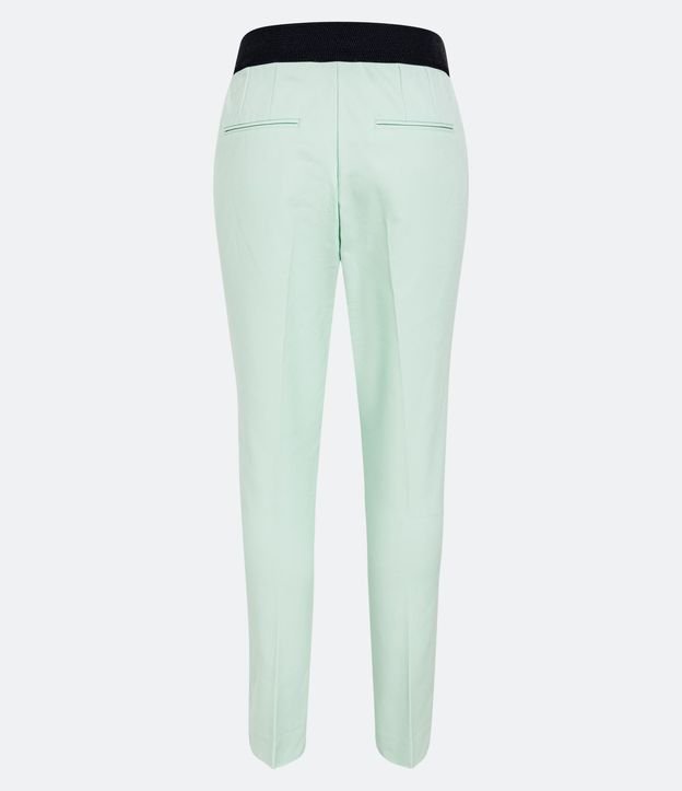 Pantalón Sastrería con Bolsillos Detanteros Sin Estampa 6