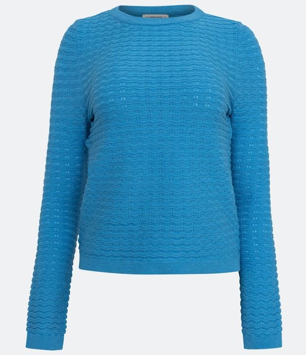 Blusa de Puntos Ondulados