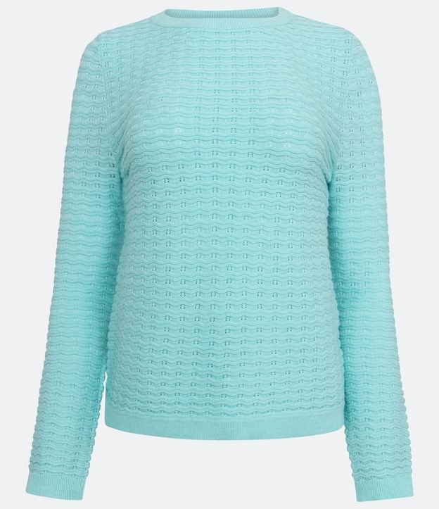 Blusa de Puntos Ondulados