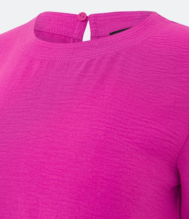Blusa con Aberturas y Detalles de Pespuntes 7