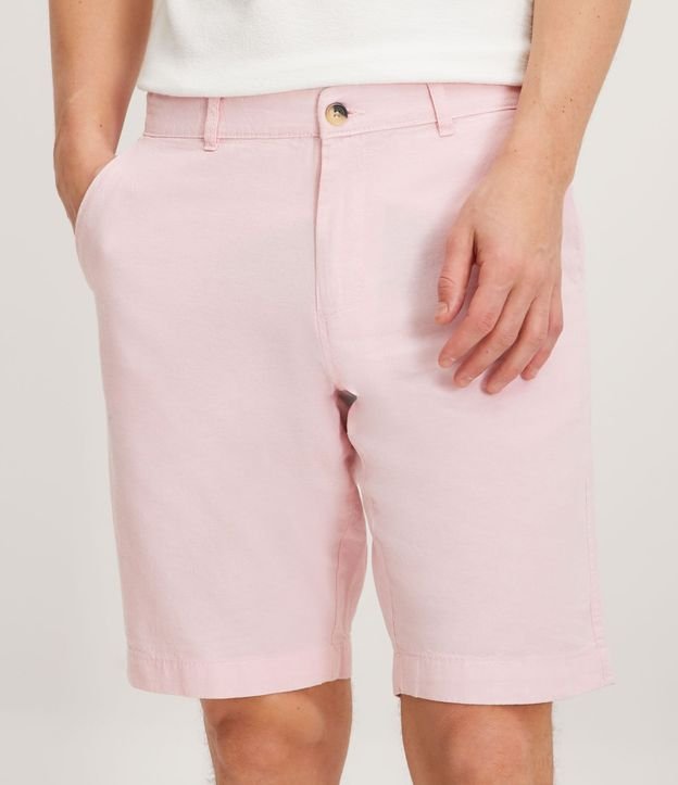 Bermuda Slim Texturizada en Lino con Algodón 2