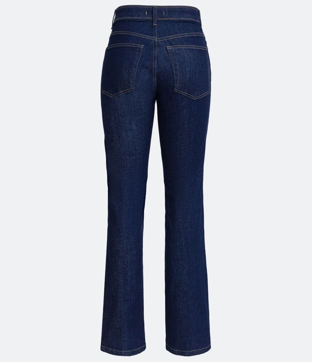 Pantalón Recto Jeans con Elastano 7