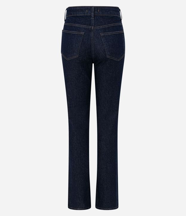 Pantalón Recto Jeans con Elastano 8
