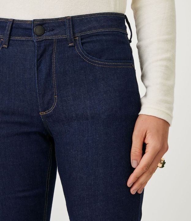 Pantalón Recto Jeans con Elastano 5