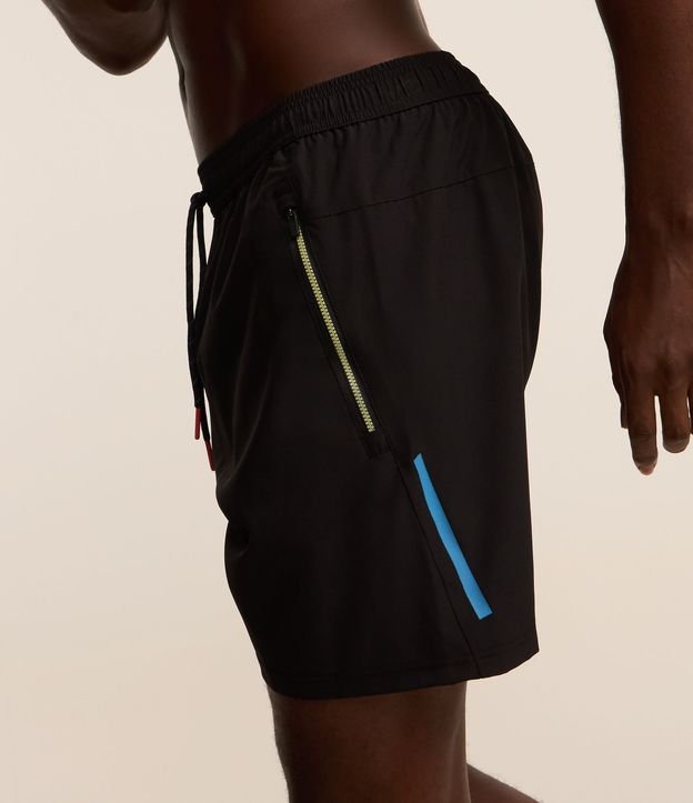 Bermuda Deportiva con Bloques de Color y Bolsillos con Cremallera 3