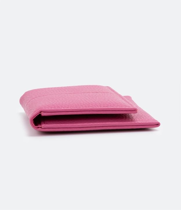 Billetera Plegable Pequeña con Pespunto 3